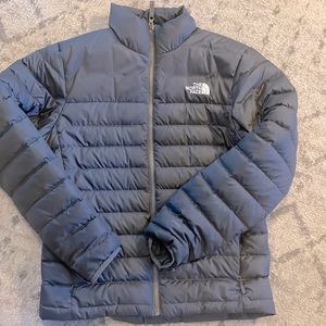 Steel Grey North Face jacket